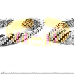 RUBY GOLD CUFF BRACELET DIAMOND 18K YELLOW WIDE FLEX BAND: RUBY GOLD CUFF BRACELET DIAMOND 18K YELLOW WIDE FLEX BAND This fabulous cuff bracelet is crafted from 18k yellow gold with a polished finish. The 14mm wide band has rectangle shape section with a slim