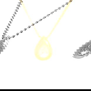 DIAMOND GOLD TEARDROP PENDANT NECKLACE 14K YELLOW CHAIN SOLITAIRE NECKLACE: DIAMOND GOLD TEARDROP PENDANT NECKLACE 14K YELLOW CHAIN SOLITAIRE NECKLACE This beautiful chain with solitaire pendant, they are 14k yellow gold and the chain features slim s link with a spring ring