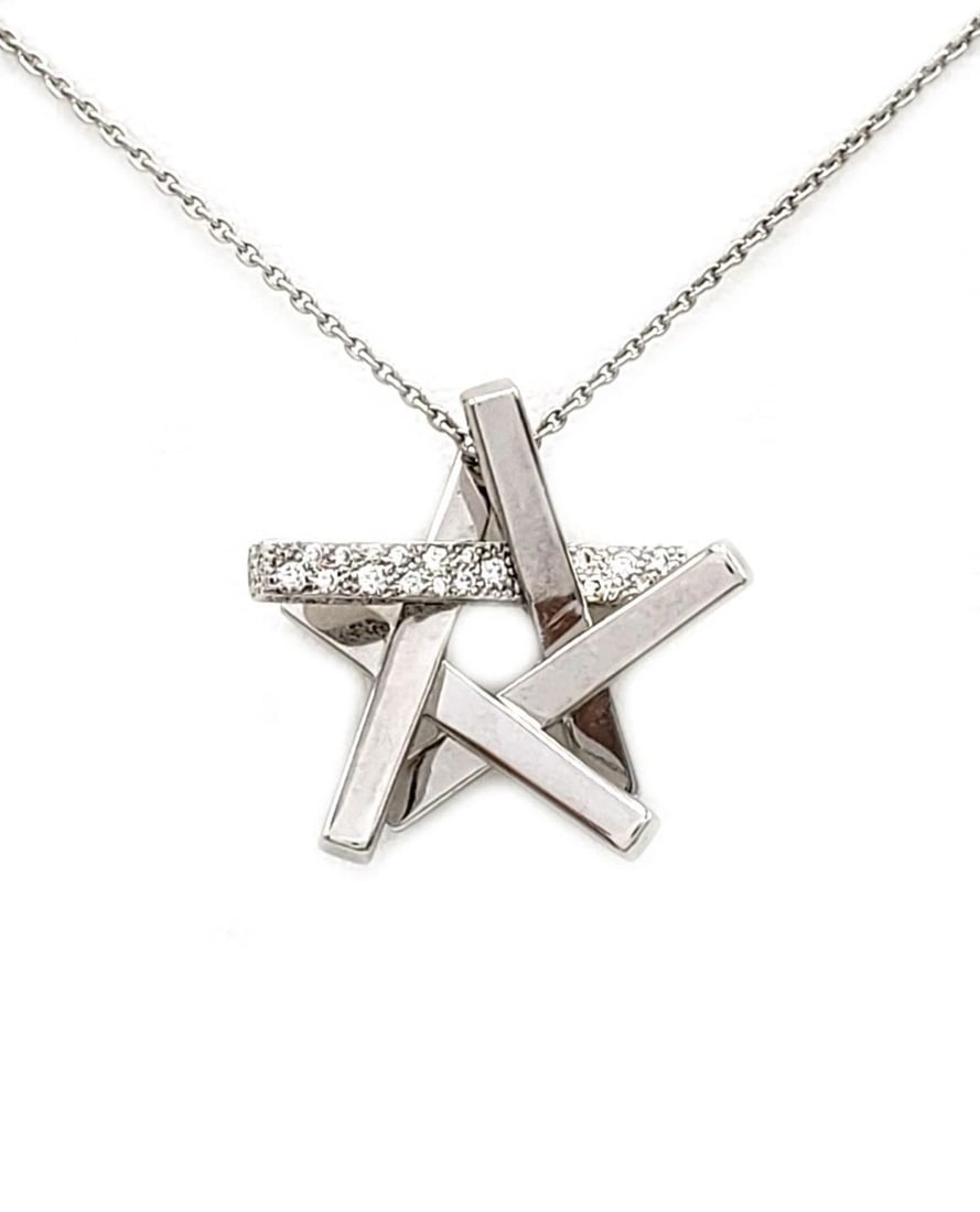 アクセサリー Tiffany & Co. Frank Gehry Axis necklace Tiffany & Co. Frank Gehry Axis Pendant Necklace 18k