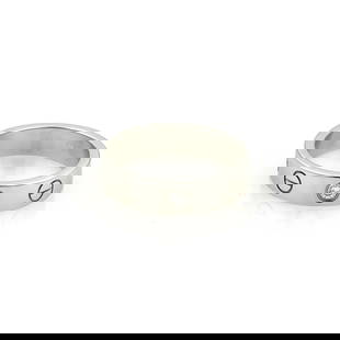 CARTIER MINI LOVE 1 DIAMOND 18K WHITE GOLD 4MM BAND RING SIZE 47-US 4: CARTIER MINI LOVE 1 DIAMOND 18K WHITE GOLD 4MM BAND RING SIZE 47-US 4 Cartier Mini Love 1 Diamond 18k White Gold 4mm Band Ring Size 47-US 4 Description This an elegant authentic band ring by Cartier f