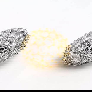 7.25 CARAT ROUND BRILLIANT G VS1 DIAMOND 18K YELLOW GOLD CLUSTER RING: 7.25 CARAT ROUND BRILLIANT G VS1 DIAMOND 18K YELLOW GOLD CLUSTER RING Title: 7.25 Carat Round Brilliant G VS1 Diamond 18 Karat Yellow Gold Cluster Ring Style: Cluster Metal: 18 Karat Yellow Gold Gemst