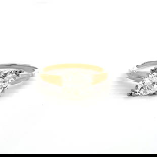 2.23 CARAT CIRCULAR BRILLIANT CUT DIAMOND 14K GOLD/PLATINUM ENGAGEMENT RING: PRODUCT DESCRIPTION Title: 2.23 Carat Circular Brilliant Cut O SI1 Diamond 14 Karat Two Tone Gold/Platinum Engagement Ring Style: Engagement Metal: 14 Karat Two Tone Gold/Plat Gemstone 1: 2.23 Carat D