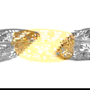 0.06 CARAT ROUND BRILLIANT G SI DIAMOND 18 KARAT YELLOW GOLD BANGLE BRACELET: 0.06 CARAT ROUND BRILLIANT G SI DIAMOND 18 KARAT YELLOW GOLD BANGLE BRACELET Title: 0.06 Carat Round Brilliant G SI Diamond 18 Karat Yellow Gold Bangle Bracelet Style: Bangle Metal: 18 Karat Yellow Go