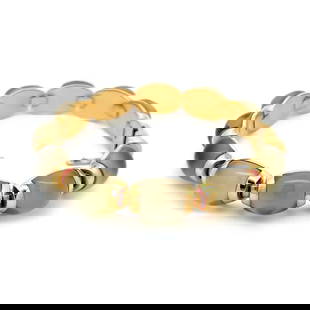 YELLOW MOONSTONE 10-11 MM 18 KARAT YELLOW GOLD LINK BRACELET: YELLOW MOONSTONE 10-11 MM 18 KARAT YELLOW GOLD LINK BRACELET Title: 1.00 Carat 18 Karat Yellow Gold Link Bracelet Style: Link Metal: 18 Karat Yellow Gold Gemstone 1: 1 Carat MOON Number of Stones: 11