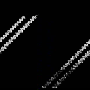 LAB-GROWN 8.79 CARAT OVAL F-VS1 DIAMOND 14K WHITE GOLD HOOPS EARRINGS: PRODUCT DESCRIPTION Title: High-quality Brand-New Echo Friendly Elegant Lab-Grown 8.79 Carat Oval F-VS1 Diamond 14K White Gold Hoops Earrings Video Link: Watch Video Style: Hoops Metal: 14K White Gold