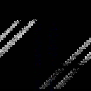 LAB-GROWN 7.26 CARAT RADIANT F-VS2 DIAMOND 14K WHITE GOLD HOOPS EARRINGS: PRODUCT DESCRIPTION Title: High-quality Brand-New Echo Friendly Elegant Lab-Grown 7.26 Carat Radiant F-VS2 Diamond 14K White Gold Hoops Earrings Video Link: Watch Video Style: Hoops Metal: 14K White G