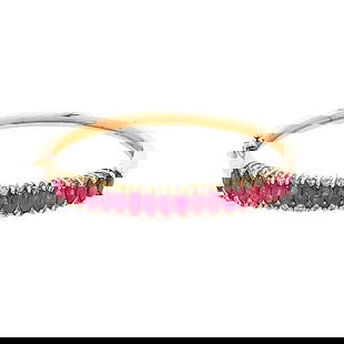 5.95 CARAT RUBY 0.85 CARAT ROUND BRILLIANT DIAMOND 14K YG BANGLE BRACELET: 5.95 CARAT RUBY 0.85 CARAT ROUND BRILLIANT DIAMOND 14K YG BANGLE BRACELET Title: 5.95 Carat Marquis Shape Ruby 0.85 Carat Round Brilliant M I2 Diamond 14 Karat Yellow Gold Bangle Bracelet Style: Bangl