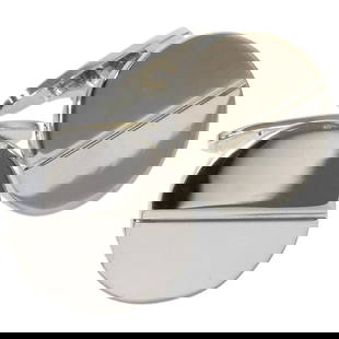 GEORG JENSEN NUMBER 106 DESIGN CUFFLINKS IN STERLING SILVER 925: GEORG JENSEN NUMBER 106 DESIGN CUFFLINKS IN STERLING SILVER 925 D7062 Style: Cufflinks Mounting metal: Sterling Silver hallmarked as 925 S Diameter of Accent (Approx): H20.7mm x W20.8mm Total weight o