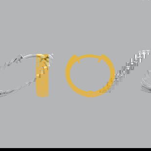 14K YELLOW GOLD LADIES GIRLS ROUND HUGGIE HOOP EARRINGS: NEW 14K YELLOW GOLD HUGGIE EARRINGS New 14K Yellow Gold Hoop Earrings Measures: 11mm in Diameter Earrings have a polished finish Snap closure Stamp: 14k Avg Weight: 1g