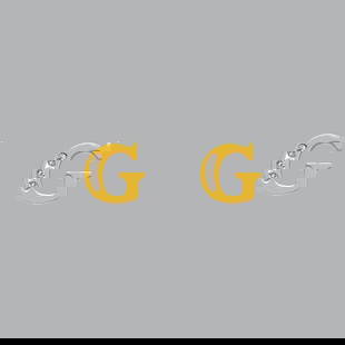 14K YELLOW GOLD LADIES GIRLS INITIAL STUD CZ EARRINGS G: NEW 14K YELLOW GOLD INITIAL STUD EARRINGS New 14K Yellow Gold Earrings Measures: 7mm W x 7mm H Stud Earrings with Cubic Zirconia Earrings have a polished finish Push back Stamp: 14k Avg Weight: 0.7g
