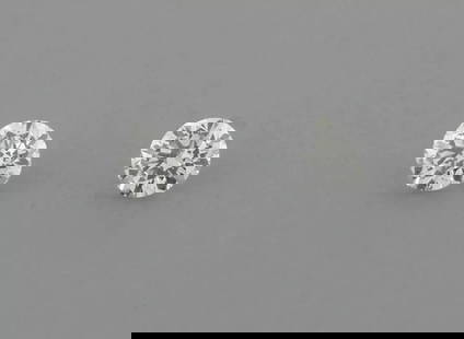 LOOSE NATURAL UNTREATED DIAMONDS Sale is for 2 round cut natural untreated earth mined diamond Sale: LOOSE NATURAL UNTREATED DIAMONDS Sale is for 2 round cut natural untreated earth mined diamond Sale is for a matching pair Diamonds measures 2.9mm in diameter Diamonds are full cut Diamonds are G colo