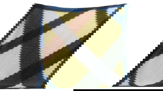 AUTHENTIC HERMES CASHMERE SCARF STRIPED BLUE WHITE 110CM MODERN RELEASE WRAP: AUTHENTIC HERMES CASHMERE SCARF STRIPED BLUE WHITE 110CM MODERN RELEASE WRAP Hermes Paris Striped, Chic Height & Width: 110cm (43.4 inches) 65% Cashmere, 35% Silk White, Blue, Green, Brown Square Scar