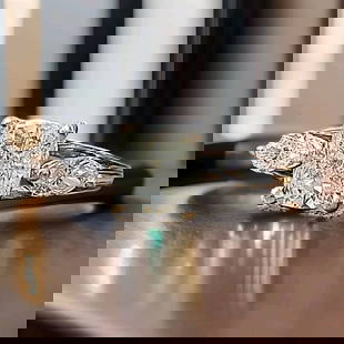 VINTAGE 14K WHITE GOLD ENGAGEMENT RING 1.63CT.NATURAL CUSHION DIAMOND SI2-J: VINTAGE 14K WHITE GOLD ENGAGEMENT RING 1.63CT.NATURAL CUSHION DIAMOND SI2-J Vintage 14k white gold engagement ring. Center natural cushion cut diamond WEIGHT 1.63ct. SIZE 7x6.2mm SI2-J slightly yellow