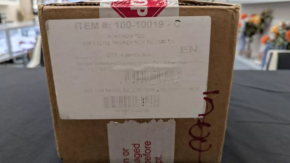 POKEMON TCG PRISMATIC EVOLUTIONS POKEMON CENTER ETB SEALED CASE - FACTORY SEALED (1 of 2)