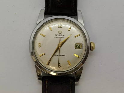 OMEGA SEAMASTER 2849-6 STAINLESS STEEL AUTOMATIC WATCH - 34MM: OMEGA SEAMASTER 2849-6 STAINLESS STEEL AUTOMATIC WATCH - 34MM Omega Seamaster Stainless Steel Automatic Watch Reference - 2849 6 SC Case Size - 34mm Total Length - 9" Long Great Condition & Very Well
