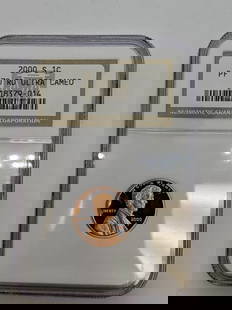2000-S LINCOLN CENT 1C MEMORIAL REVERSE NGC PF 70 RD ULTRA CAMEO: 2000-S Lincoln Cent 1C Memorial Reverse NGC PF 70 RD ULTRA CAMEO Book Value - $100.00