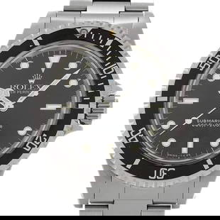 ROLEX SUBMARINER 5513 91 SERIES (MANUFACTURED AROUND 1985) MEN'S WATCH: ROLEX SUBMARINER 5513 91 SERIES (MANUFACTURED AROUND 1985) MEN'S WATCH Item Description Product details [Brand] ROLEX [Model] Submariner [Model number (model number)] 5513 [Serial] No. 91 (manufacture