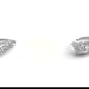 0.97 CARAT CIRCULAR BRILLIANT CUT I SI DIAMOND PLATINUM ART DECO RING: 0.97 CARAT CIRCULAR BRILLIANT CUT I SI DIAMOND PLATINUM ART DECO RING PRODUCT DESCRIPTION Title: 0.97 Carat Circular Brilliant Cut I SI Diamond Platinum Art Deco Ring Style: Art Deco Metal: Platinum G