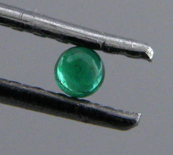 3mm ROUND CABOCHON NATURAL UNTREATED COLOMBIAN EMERALD: Sale is for 1 round cabochon natural Emerald Emeralds measures 3mm in diameter If you want matching pair please let me know. New, never used before