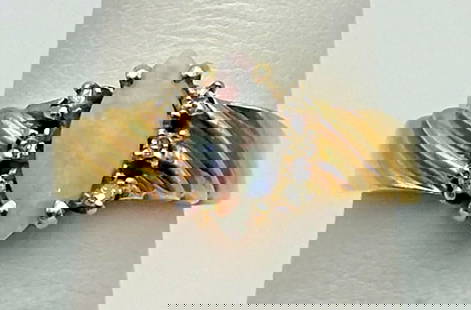 14K GOLD RING WITH NATURAL OPAL AND 0.06CTS OF DIAMONDS   SIZE: 6.25: 14K GOLD RING WITH NATURAL OPAL AND 0.06CTS OF DIAMONDS SIZE: 6.25 14k Gold Ring with Natural Opal and 0.06cts of Diamonds Condition: Used Material: 14k Yellow Gold Ring Size: 6.25 Weight: 3.6 grams T