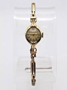 VINTAGE BULOVA 14K YELLOW GOLD CASE WATCH , 17 JEWELS MOVEMENT ( NOT RUNNING ): VINTAGE BULOVA 14K YELLOW GOLD CASE WATCH , 17 JEWELS MOVEMENT ( NOT RUNNING ) Vintage Bulova 14k Yellow Gold Case Watch , 17 Jewels Movement Condition: Used vintage, Not running, winder not working M