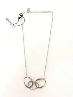 FREDERIC DUCLOS SILVER NECKLACE WITH SILVER PENDANT: FREDERIC DUCLOS SILVER NECKLACE WITH SILVER PENDANT Frederic Duclos Silver Necklace with Pendant You are biding on a Fredric Duclos Silver Necklace with Pendant. There are minor scratches on the neckl