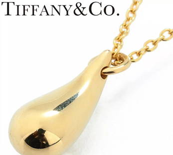 TIFFANY & CO. ELSA PERETTI TEARDROP K18YG L:42CM NECKLACE PRE OWNED: TIFFANY & CO. ELSA PERETTI TEARDROP K18YG L:42CM NECKLACE PRE OWNED TIFFANY & CO. ELSA PERETTI TEARDROP K18YG L:42CM NECKLACE PRE OWNED Item DescriptionDescription of Item [Brand] TIFFANY & Co. - Tiff