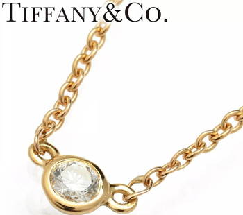 TIFFANY & CO. ELSA PERETTI BY THE YARD DIAMOND K18YG NECKLACE PRE OWNED: TIFFANY & CO. ELSA PERETTI BY THE YARD DIAMOND K18YG NECKLACE PRE OWNED TIFFANY & CO. ELSA PERETTI BY THE YARD DIAMOND K18YG NECKLACE PRE OWNED Item DescriptionDescription of Item [Brand] TIFFANY & Co