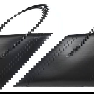 HERMES BLACK BOX CALF DRAG 2 37 HANDBAG: HERMES BLACK BOX CALF DRAG 2 37 HANDBAG Hermes Drag 2 37 Handbag Description OUTSIDE: A : GOOD CONDITION!! Scuffs. INSIDE: A+: VERY GOOD CONDITION!! Flap has scratched. S : New or new without a tag. S