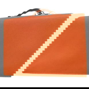 HERMES BRIQUE VACHE LIEGEE SAC A DEPECHES 38 BRIEFCASE: HERMES BRIQUE VACHE LIEGEE SAC A DEPECHES 38 BRIEFCASE pocket Outside - Inside pocket x1 Size (Inch) : W 15.2 x H 11.4 x D 4.3 " Handle Drop. 1.2 " Size (CM) : W 38.5 x H 29.0 x D 11.0 cm Handle Drop.