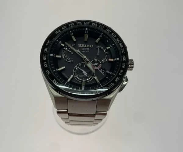 Seiko Astron 8x53 0ab0 2 Gps Solar Analog Stainless Steel