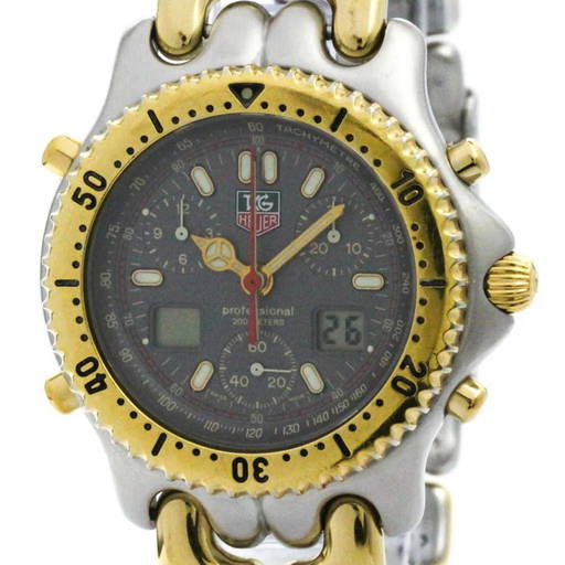 Tag Heuer Sel Link Cg1121 Chronograph Men's Watch