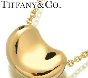 TIFFANY & CO. ELSA PERETTI BEAN K18YG 40CM LENGTH NECKLACE PRE OWNED: TIFFANY & CO. ELSA PERETTI BEAN K18YG 40CM LENGTH NECKLACE PRE OWNED [B0721]br>TIFFANY & CO. ELSA PERETTI BEAN K18YG 40CM LENGTH NECKLACE PRE OWNED [B0721]br>Item Description [Brand] TIFFANY & Co. - T