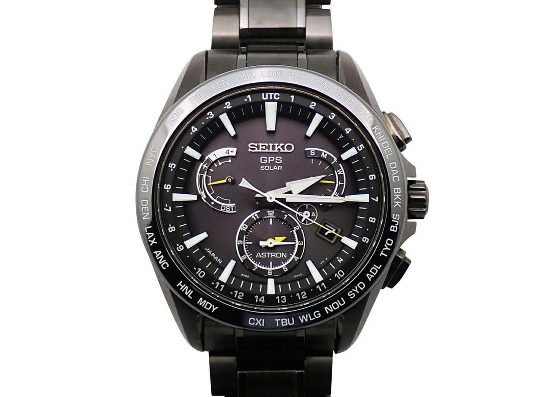 Seiko Astron Astron Gps 8x53 0ad0 2 Black #087