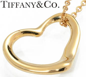 TIFFANY & CO. ELSA PERETTI OPEN HEART K18YG L:38CM NECKLACE PRE OWNED: TIFFANY & CO. ELSA PERETTI OPEN HEART K18YG L:38CM NECKLACE PRE OWNED [U0211]br>Item DescriptionDescription of Item [Brand] TIFFANY & Co. - Tiffany[Product name] Tiffany Elsa Peretti Open Heart Pendan