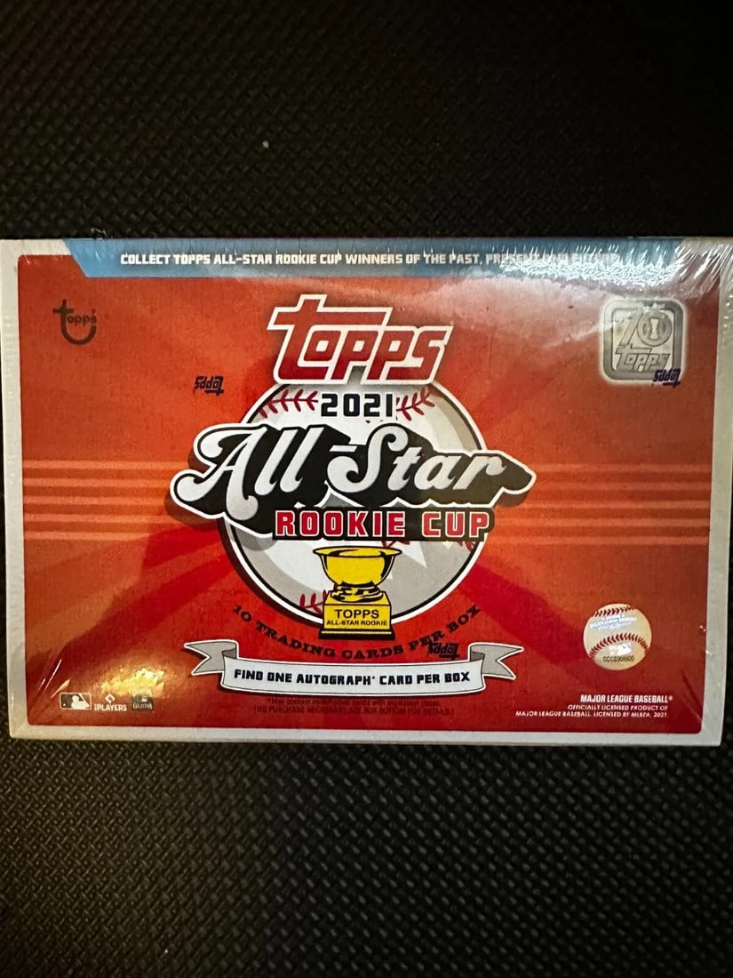 2021 TOPPS ALL-STAR ROOKIE CUP FACTORY SEALED HOBBY BOX MLB BASEBALL CARDS - NEW (1 of 2)