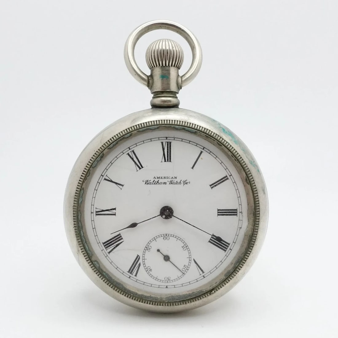 Sidereal Waltham 1892 Frisco Railroad Pocket Watch 