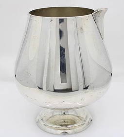 VINTAGE CARTIER SILVER BRANDY SNIFTER DECANTER 653 ~ 331.9 GRAMS: VINTAGE CARTIER SILVER BRANDY SNIFTER DECANTER 653 ~ 331.9 GRAMS VINTAGE CARTIER SILVER BRANDY SNIFTER DECANTER 653 ~ 331.9 GRAMS Description Vintage Cartier Silver Brandy Snifter Decanter 653 Decante