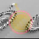 NEW 1/10 oz GOLD AMERICAN EAGLE COIN 14K GOLD RUBY PENDANT