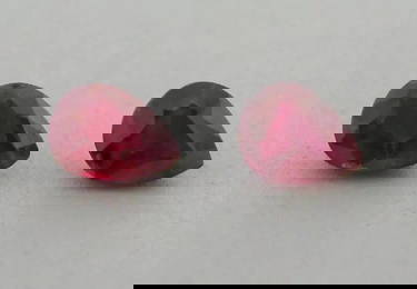 LOOSE NATURAL PIGEON BLOOD RUBY Sale is for 2 pear shape natural rubies Matching pair Rubies