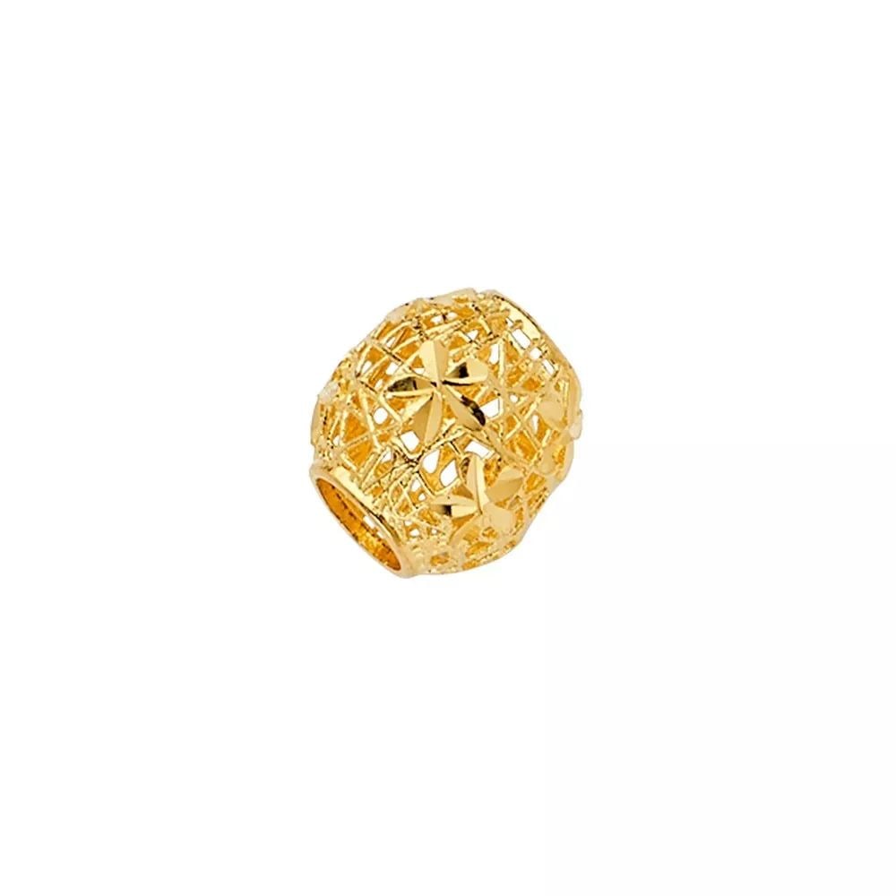 NEW 14K YELLOW GOLD DC OVAL SLIDER CHARM FOR MIX&MATCH BRACELET: NEW 14K YELLOW GOLD DC OVAL SLIDER CHARM FOR MIX&MATCH BRACELET 14K YELLOW GOLD NEW DC OVAL SLIDER CHARM FOR MIX&MATCH BRACELET WEIGHT: 0.7 g