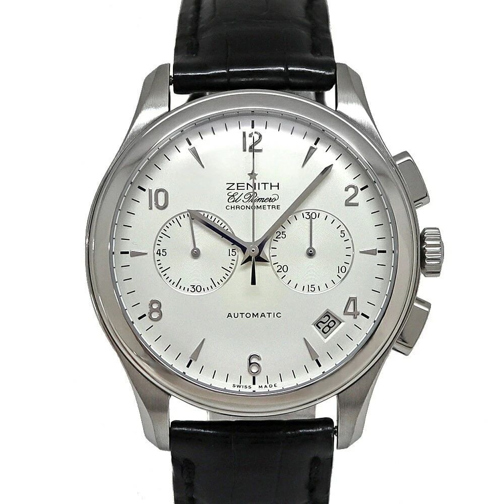 ZENITH CLASS EL PRIMERO 03.0510.4002 MEN'S WATCH: ZENITH CLASS EL PRIMERO 03.0510.4002 MEN'S WATCH ZENITH CLASS EL PRIMERO 03.0510.4002 MEN'S WATCH Item Description BrandZENITHModel number03.0510.4002Product nameClass El PrimeroMaterialCase: Stainles