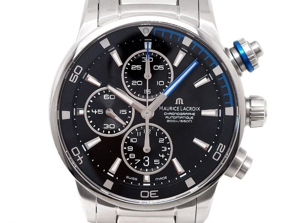 Seiko Chronograph 200m Flightmaster 7t62 0eb0 Battery Men's Watch