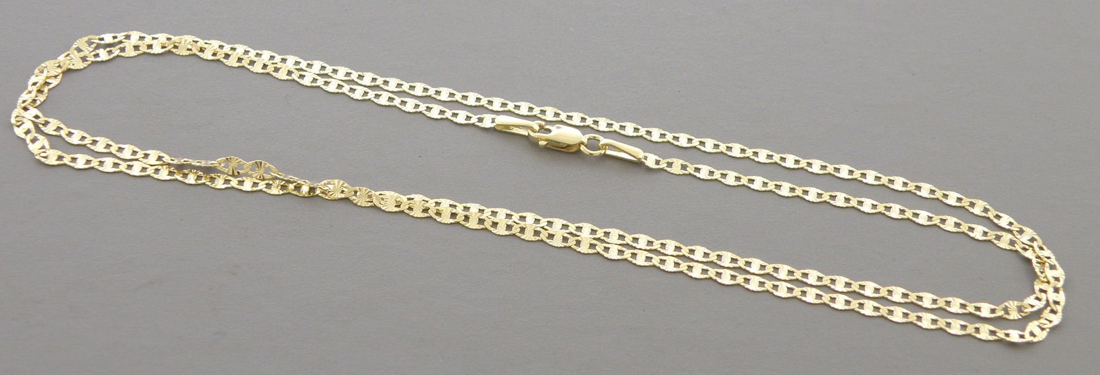 14K YELLOW GOLD GUCCI STAR CHAIN NECKLACE 20" (1 of 2)