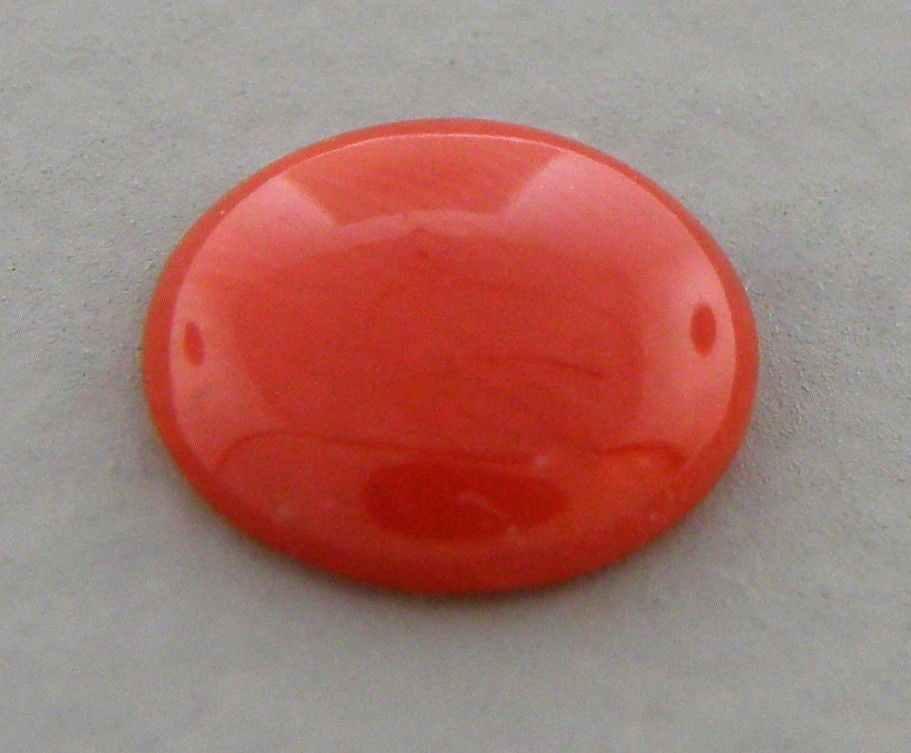 NATURAL UNTREATED 8mm SEA CORAL ROUND OX BLOOD DARK RED (1 of 2)