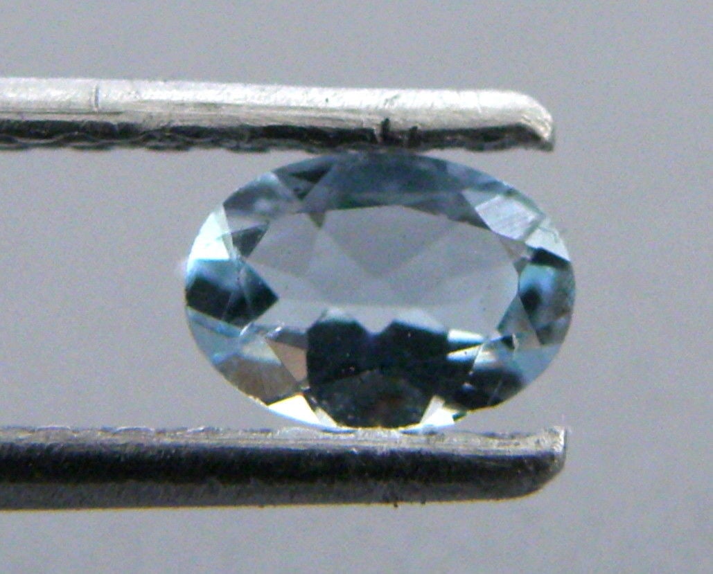 10x8mm OVAL CUT LOOSE NATURAL BEAUTIFUL BLUE AQUAMARINE (1 of 1)