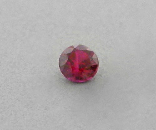 3mm ROUND CUT LOOSE NATURAL PIGEON BLOOD RED RUBY (1 of 1)