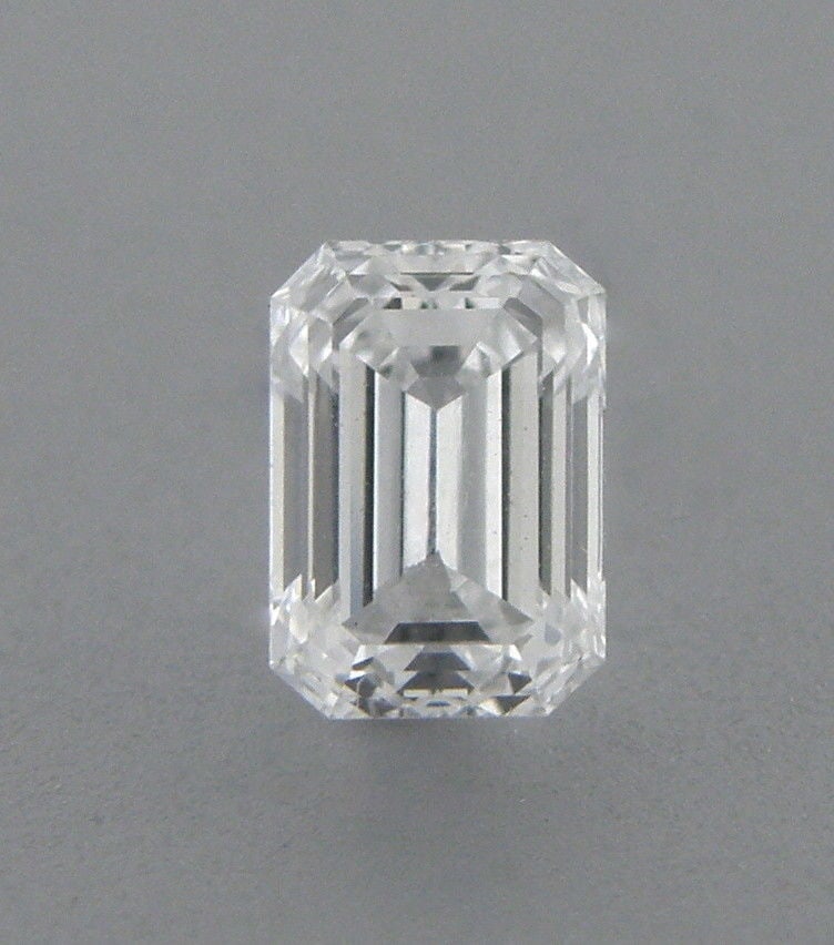 0.25ct EMERALD CUT LOOSE NATURAL DIAMOND F VVS1 (1 of 1)