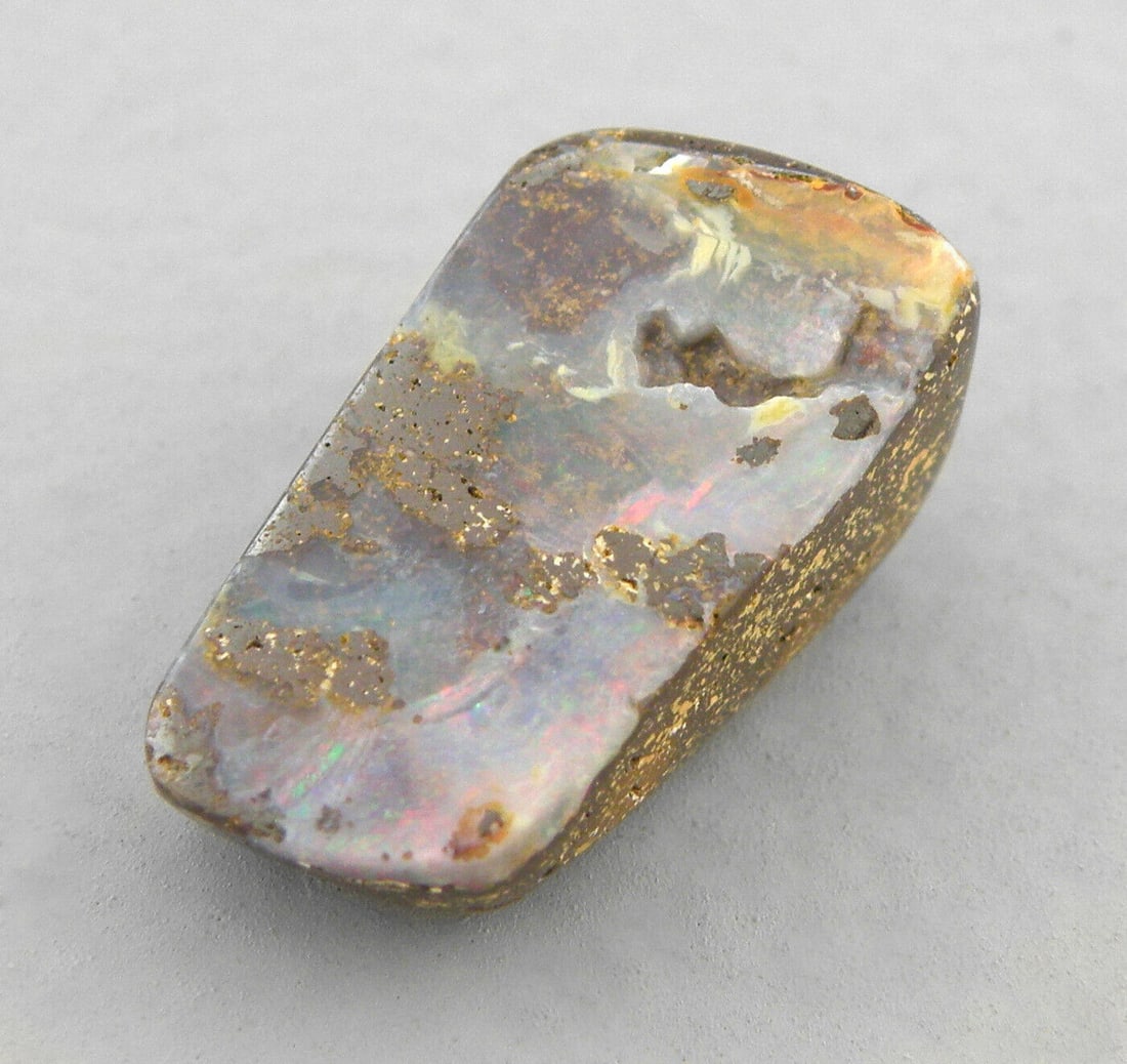 10.46ct LOOSE CABOCHON NATURAL AUSTRALIAN BOULDER OPAL (1 of 2)