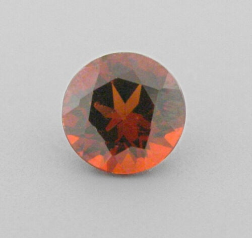 LOOSE NATURAL ROUND CUT GARNET 10mm (1 of 2)